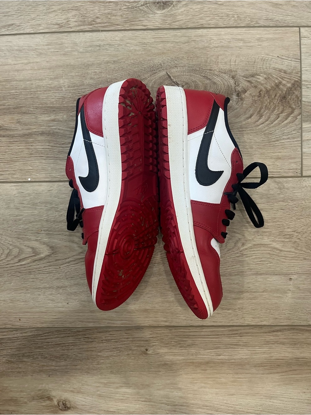 Jordan Men’s Golf Shoes - White / Red / Black - Picture 2 of 5